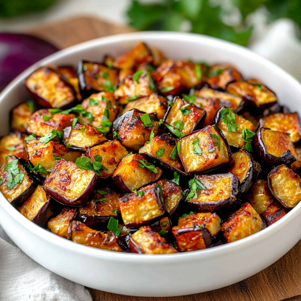 Low-Calorie Air Fryer Eggplant
