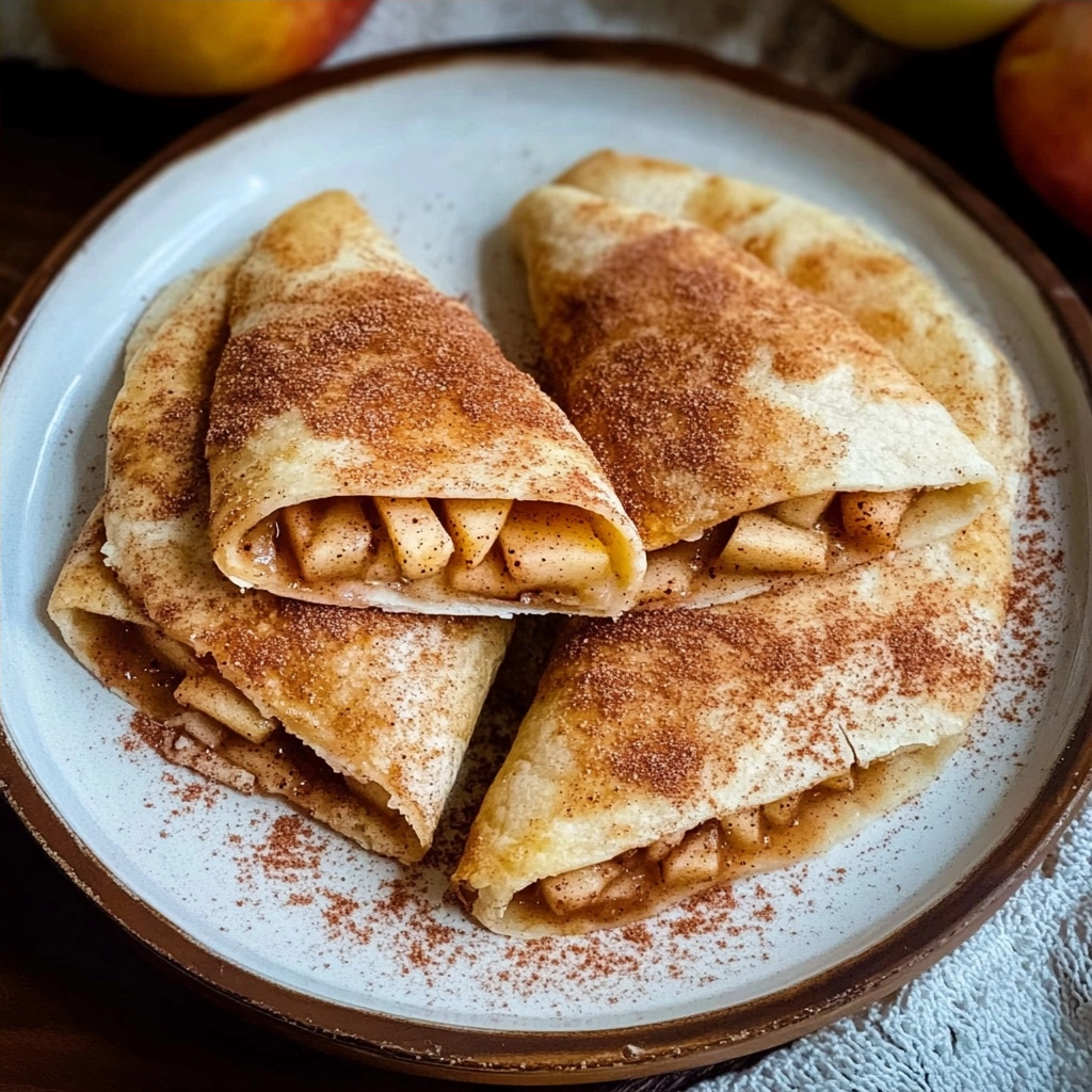 Air Fryer Apple Cinnamon Tortilla: A Cozy & Delicious Treat