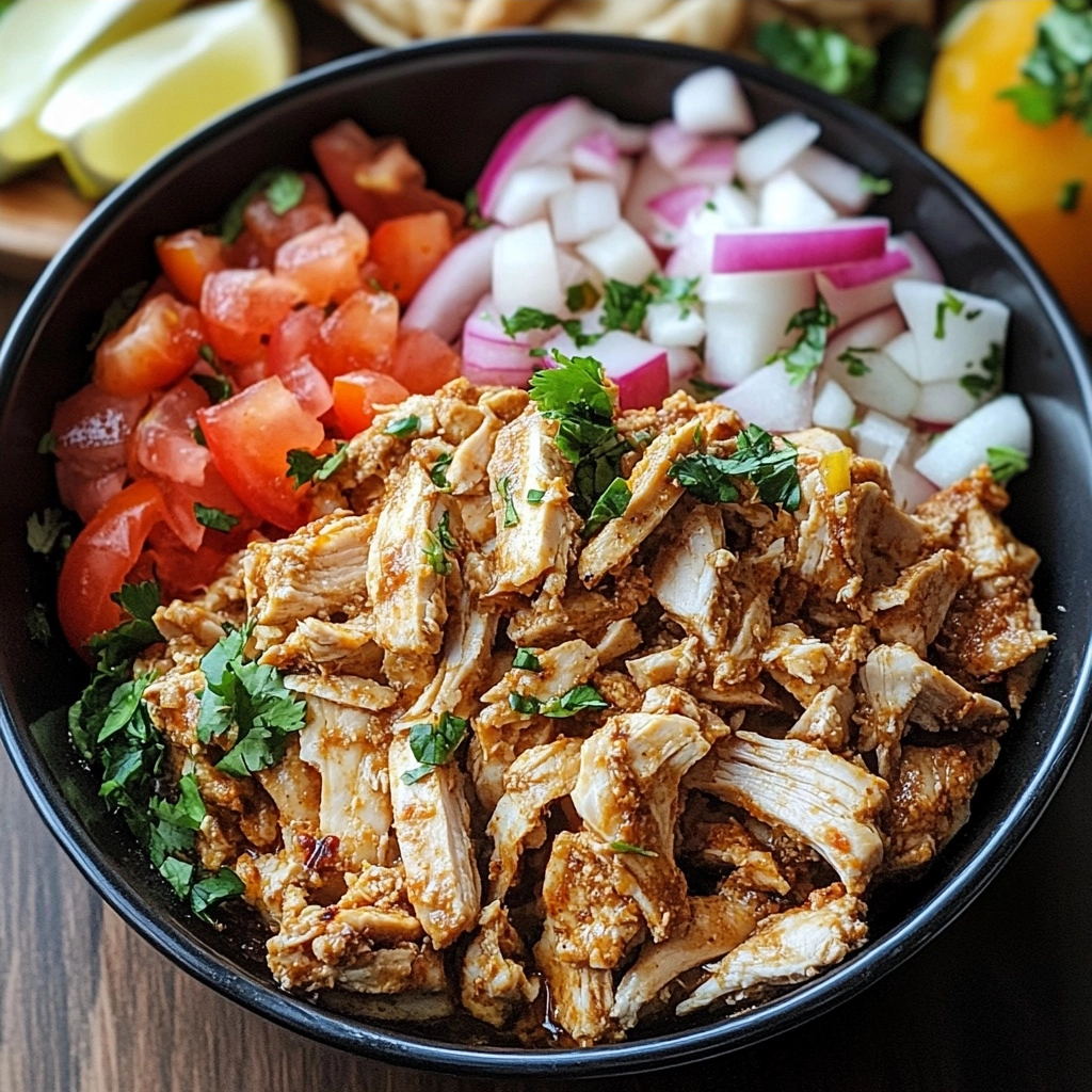 Tender Slow Cooker Chicken Shawarma