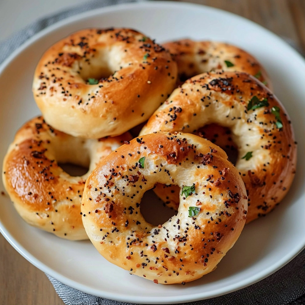 20 Minute Air Fryer Bagels